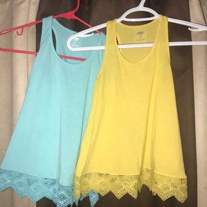 Girl’s OldNavy 2pc Tank Bundle (M-8)